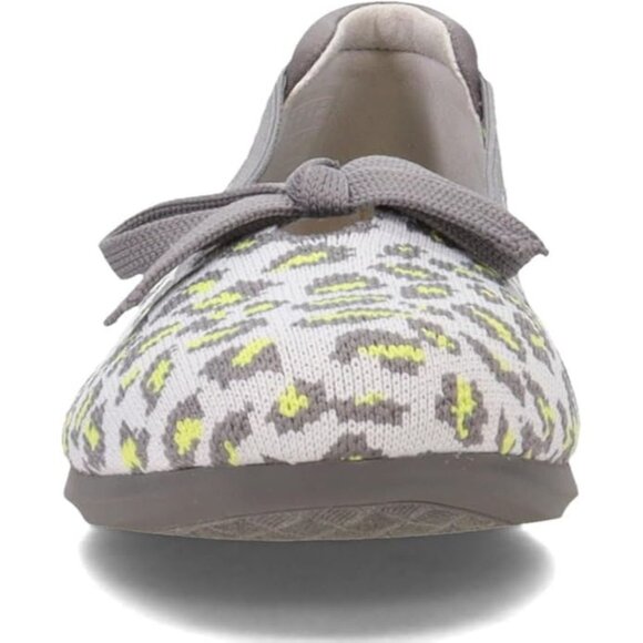 Clarks Women's Carly Hope Cloudsteppers Ballet Flat Shoe Size 7.5 Grey Leopard - Picture 5 of 15